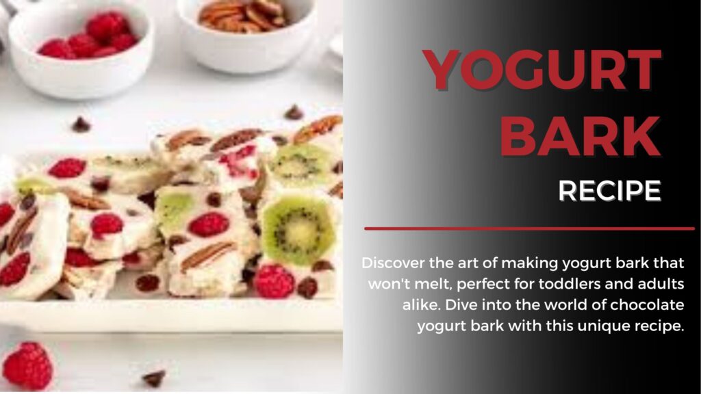 Yogurt Bark recipe