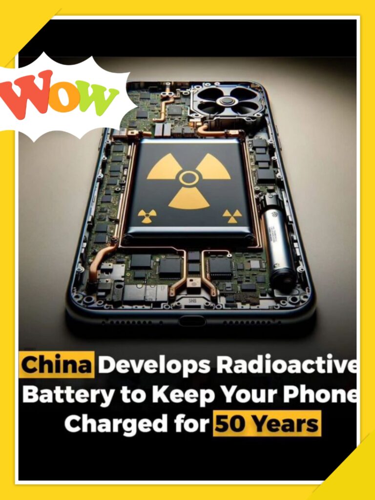 China develops radioactive battery to keep your phone charged for 50 years Betavolt claims that it is the world's first battery