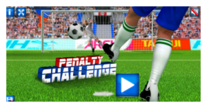 play penalty challenge football game